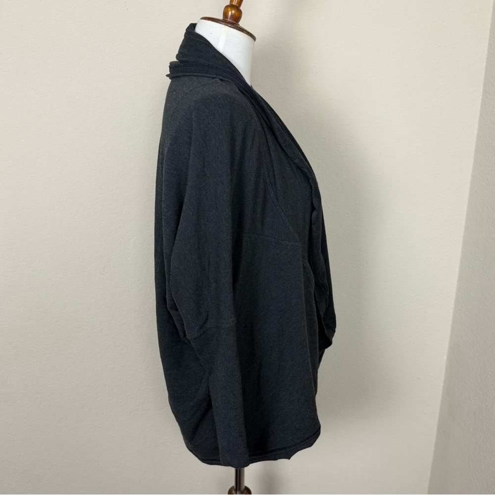 Lululemon To & Flow Gray Wrap Cardigan - Picture 7 of 13